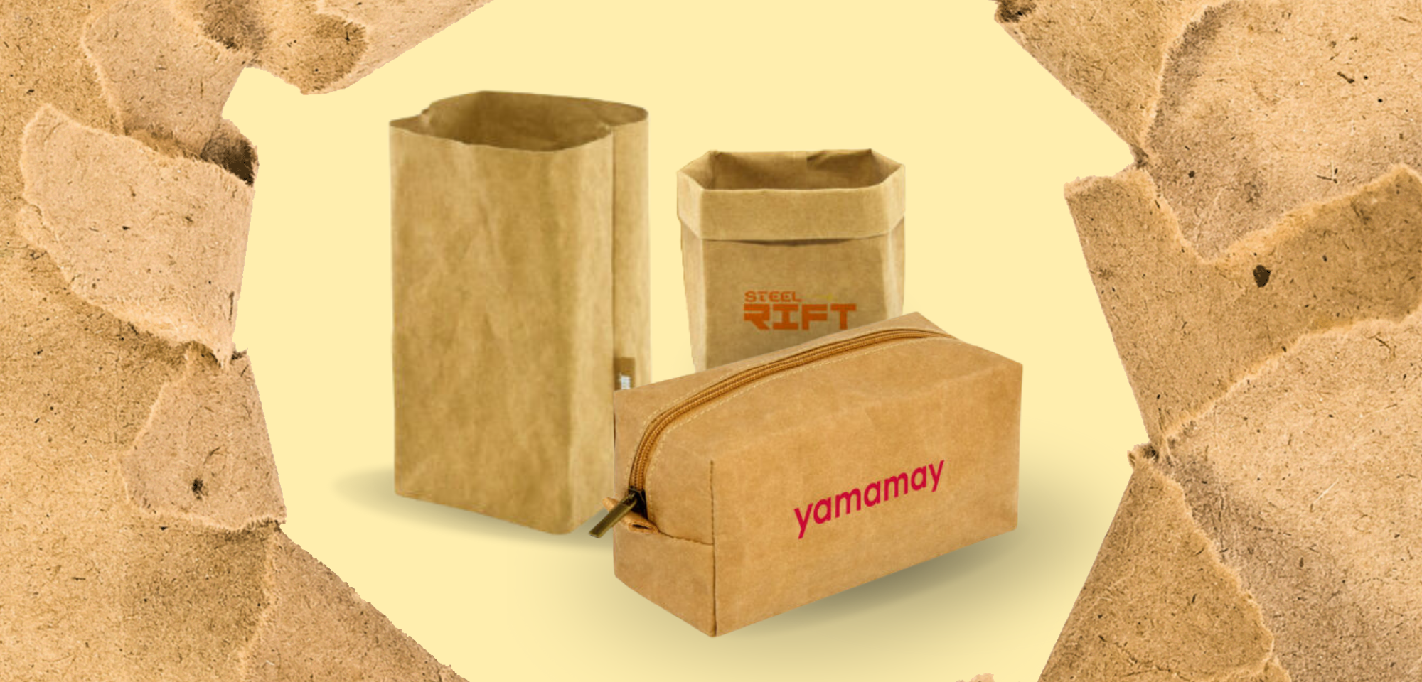 Washable Kraft Bags